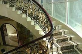 Stair case of Bidasar marble